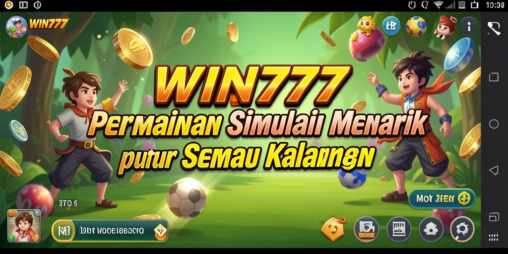 Tangkapan layar gameplay WIN777 yang menampilkan suasana simulasi yang seru.